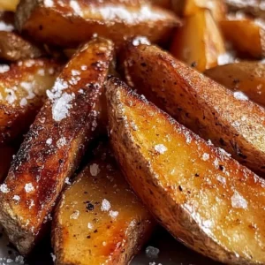 Crispy steak fries served with dipping sauce on a wooden table