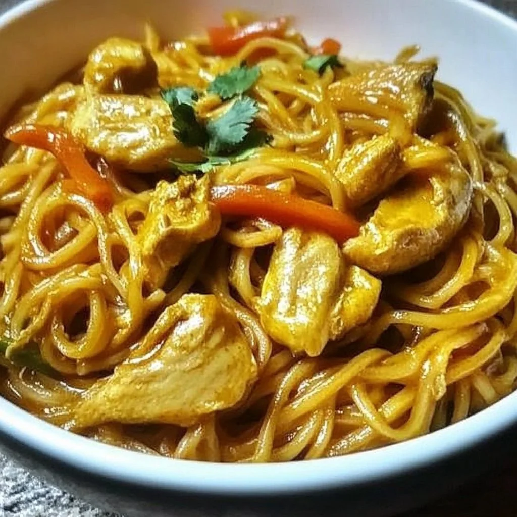 Thai Turmeric Chicken Noodles