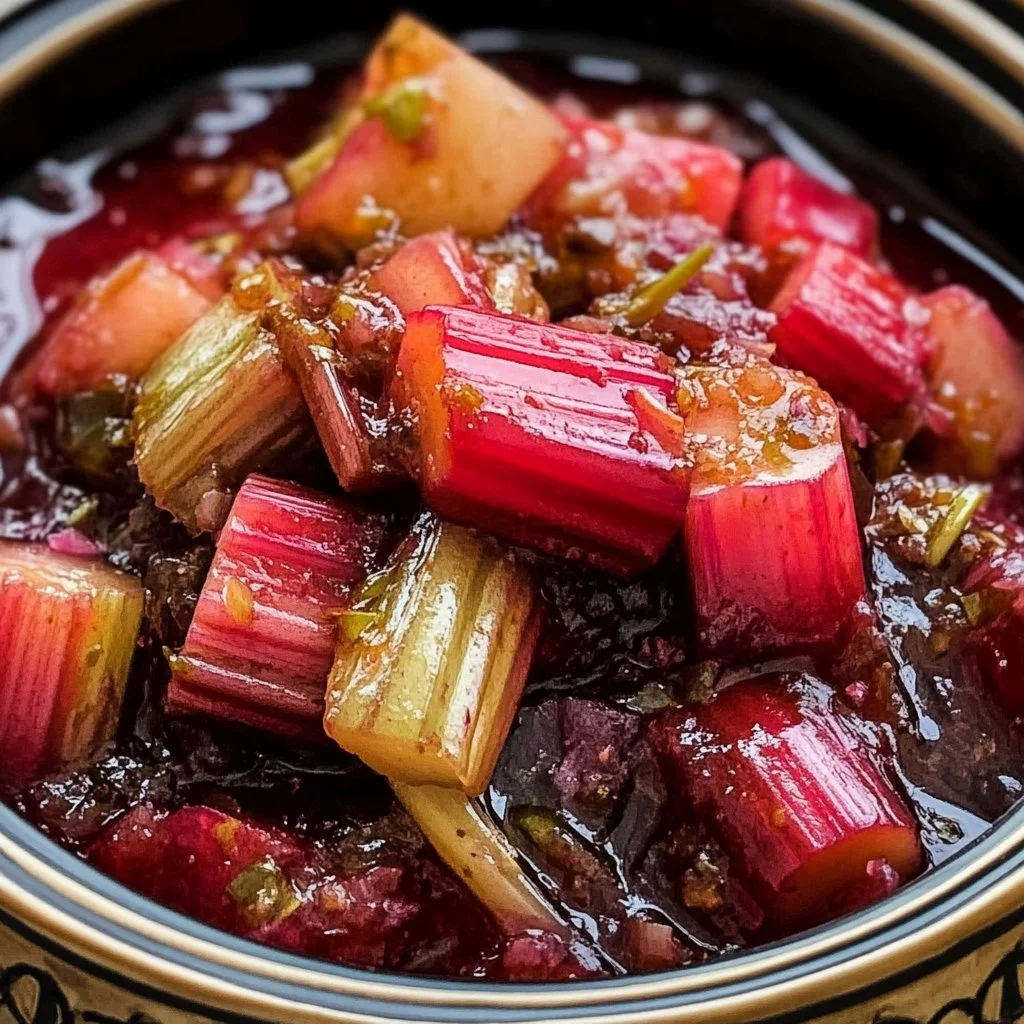 Collection of 27 simple rhubarb recipes for home cooking