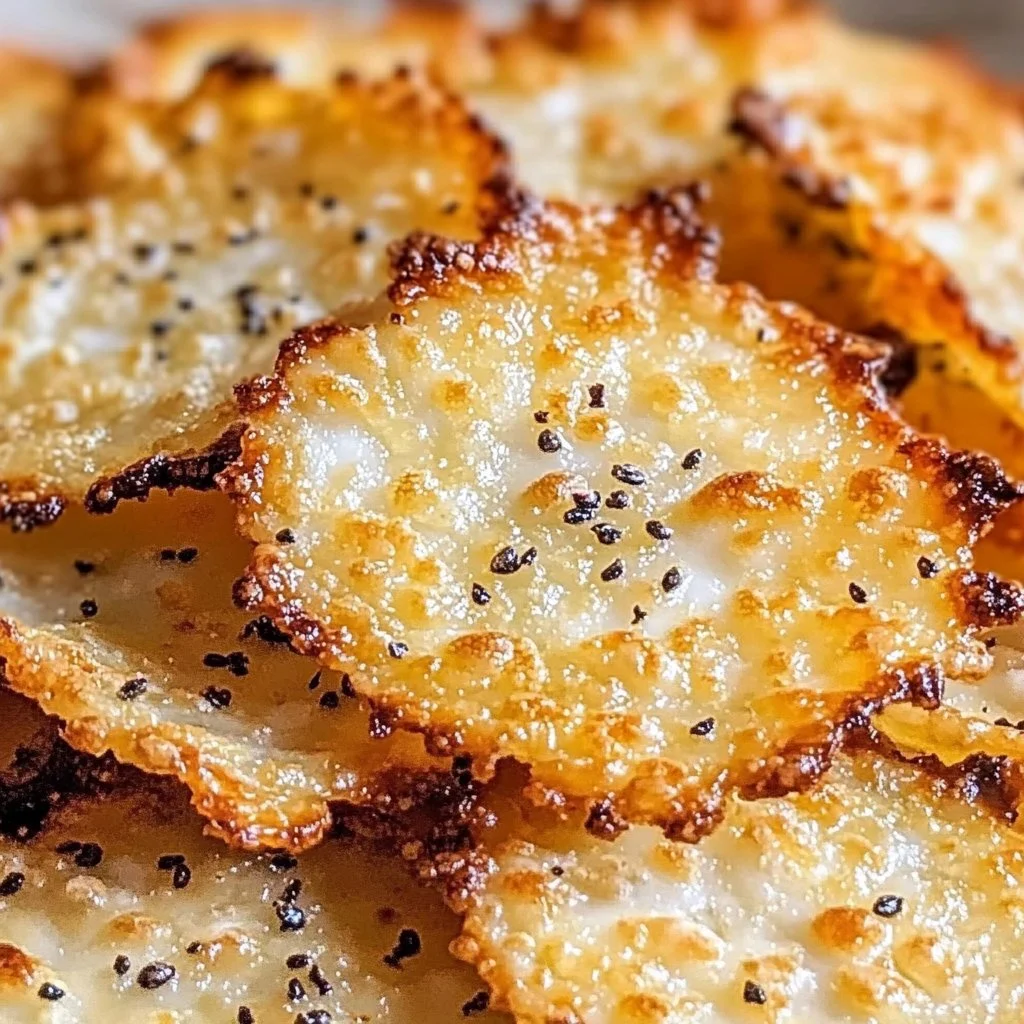 A bowl of cottage cheese chips, a high-protein snack option.