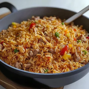 Delicious Turkey Combo Rice served with fresh vegetables in a bowl.